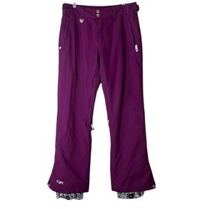 Roxy Purple Snow Board Pants Sz S Preowned